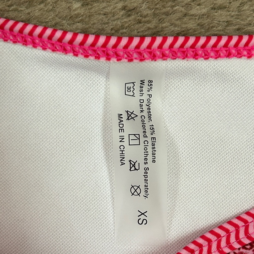 Pink Patterned Bikini Set - Picture 2 of 3